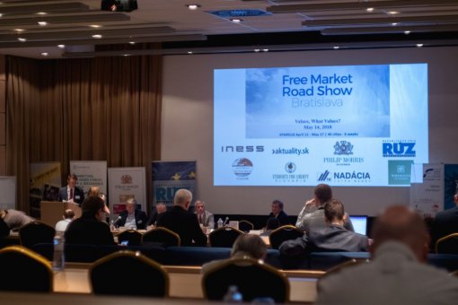 Free Market Road Show 2018 in Bratislava