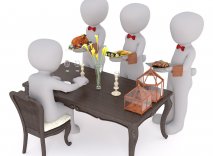 Vyjedený stôl