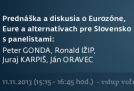 Pozvánka: Eurozóna a alternatívy