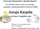 Tragédia eura v Banskej Bystrici