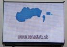 Cena štátu aj na LED bilboarde