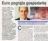 Euro pograza gospodarke (Najwyższy Czas)