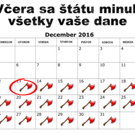 Včera sa štátu minuli všetky naše dane