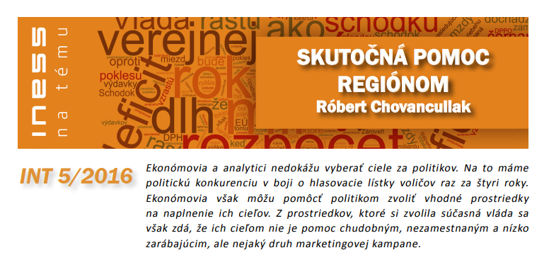 Skutočná pomoc regiónom
