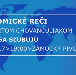 Pozvánka na Ekonomické reči: Sľuby sa sľubujú
