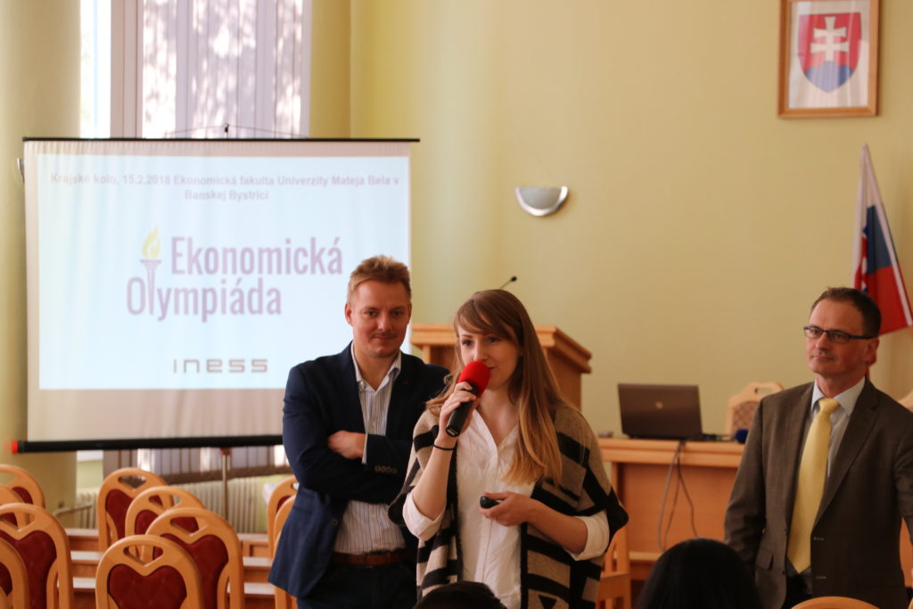 Krajské kolo Ekonomickej olympiády v Banskej Bystrici
