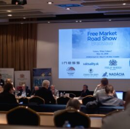 Free Market Road Show 2018 in Bratislava