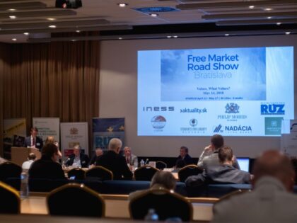Free Market Road Show 2018 in Bratislava