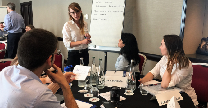 INESS na Think Tank Essentials Training v Bruseli