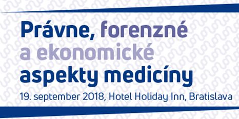 INESS na kongrese Právne, forenzné a ekonomické aspekty medicíny