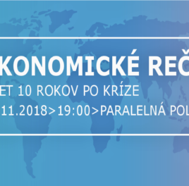 Pozvánka na Ekonomické reči #14
