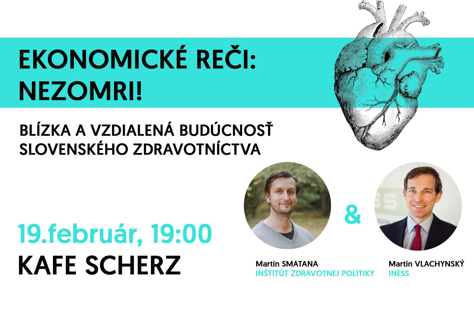 Ekonomické reči: Nezomri! Budúcnosť slovenského zdravotníctva