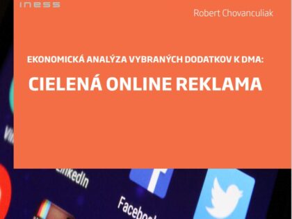 Ekonomická analýza vybraných dodatkov k DMA: cielená online reklama