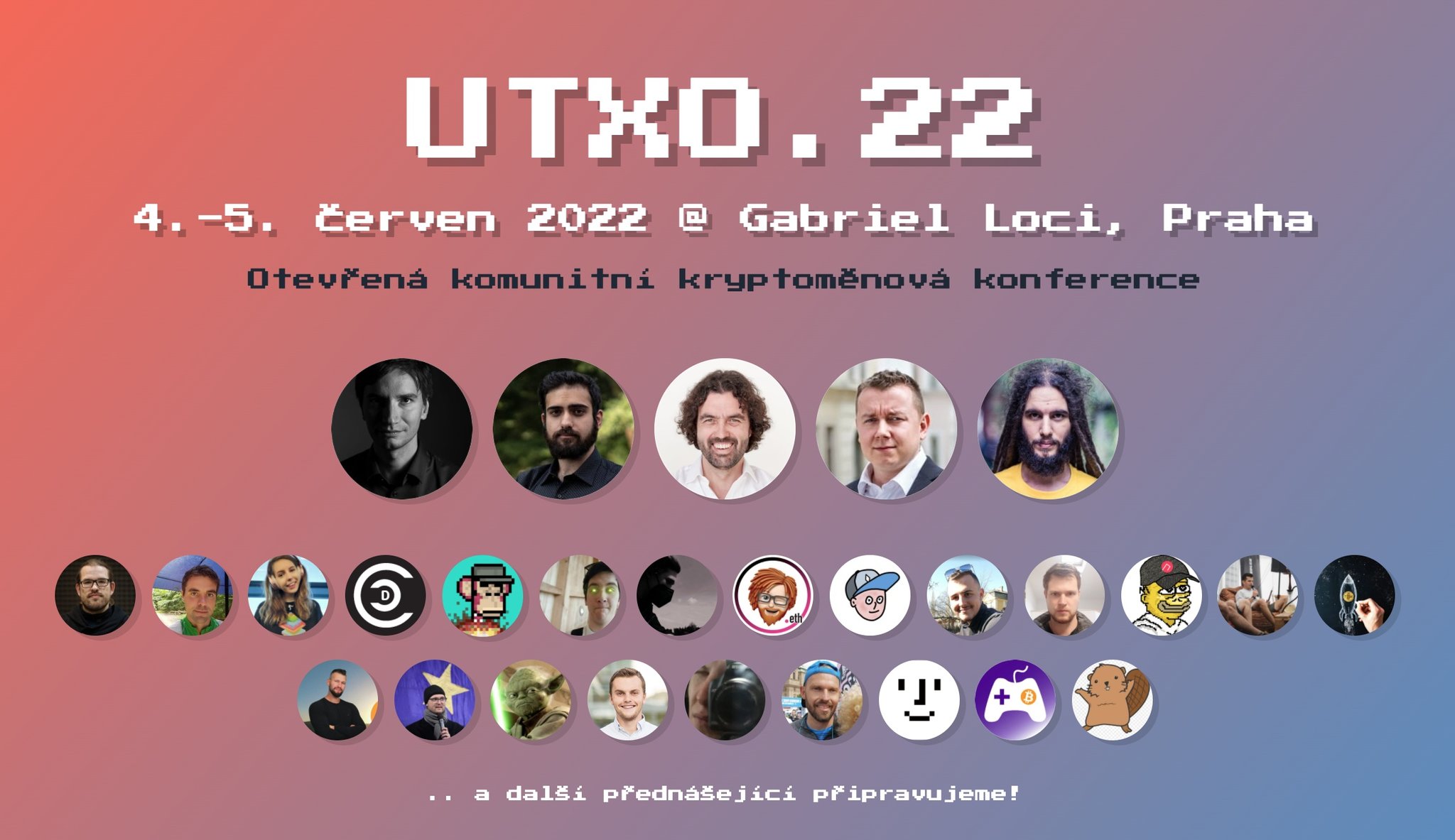 UTXO.22 – Otevřená komunitní kryptoměnová konference
