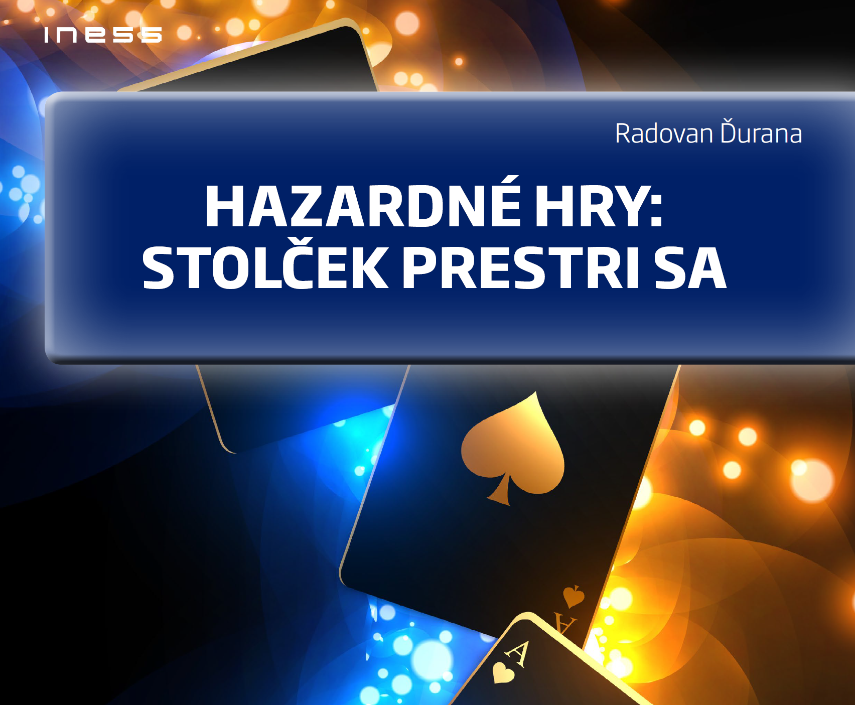 Tlačová správa: Hazardné hry – stolček prestri sa