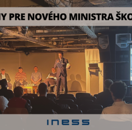 Konferencia: Tri úlohy pre nového ministra školstva