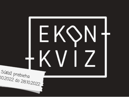 Spúšťame nové kolo Ekonkvízu!