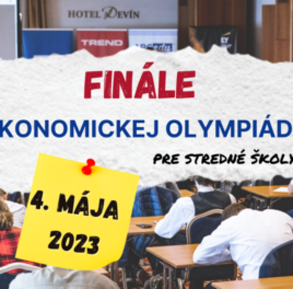Blíži sa 6. finále Ekonomickej olympiády pre stredoškolákov