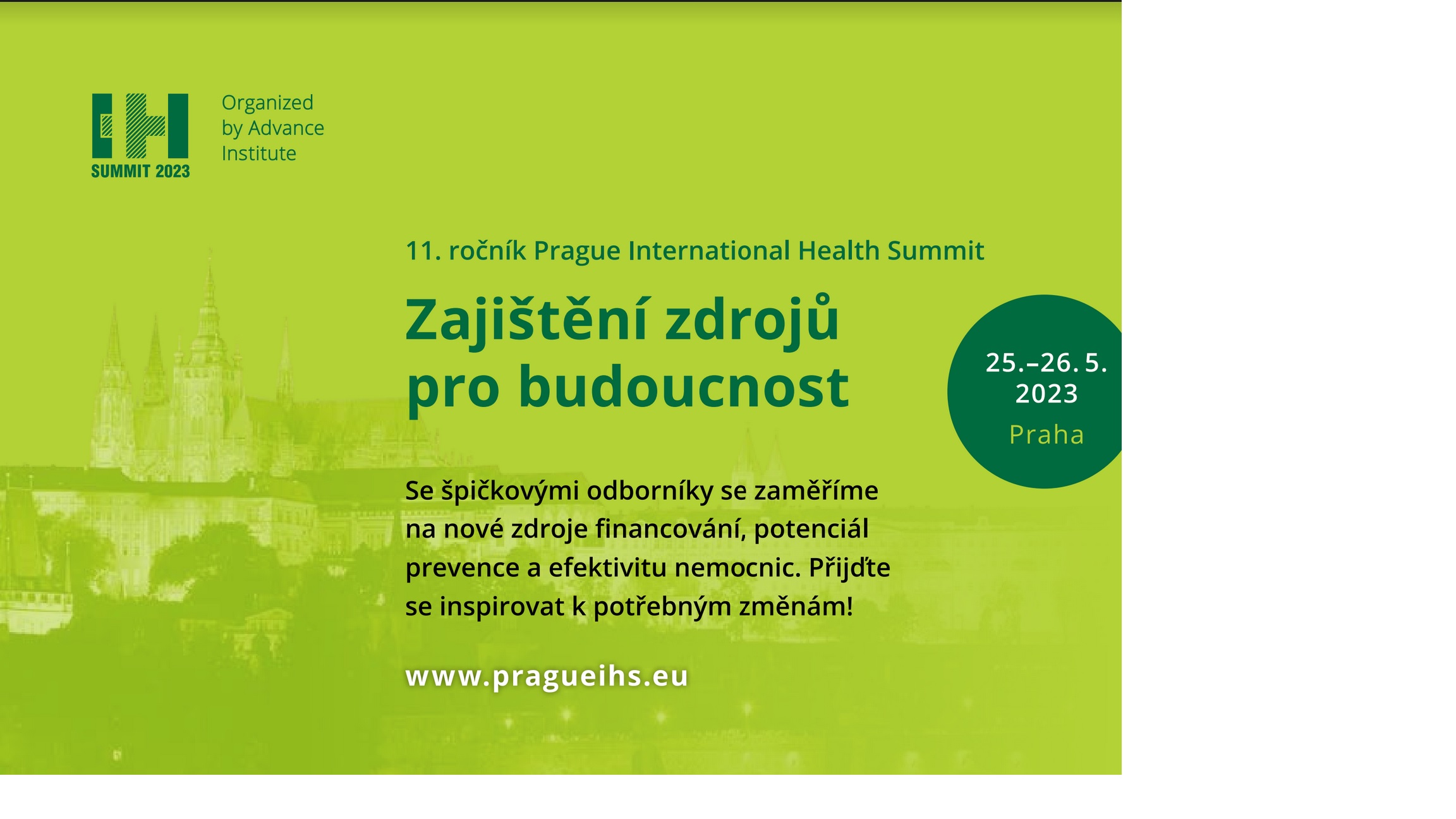 Prague International Health Summit 2023