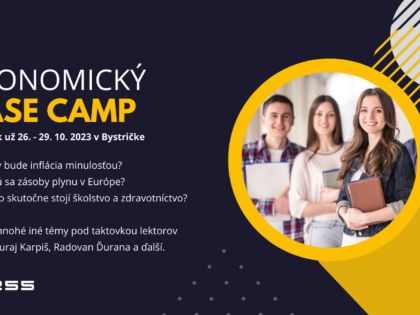 Ekonomický base camp otvára prihlasovanie do 2. ročníka!