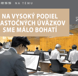 Na vysoký podiel čiastočných úväzkov sme málo bohatí
