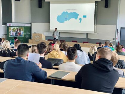 Prednáška Ceny štátu na Trenčianskej univerzite A. Dubčeka