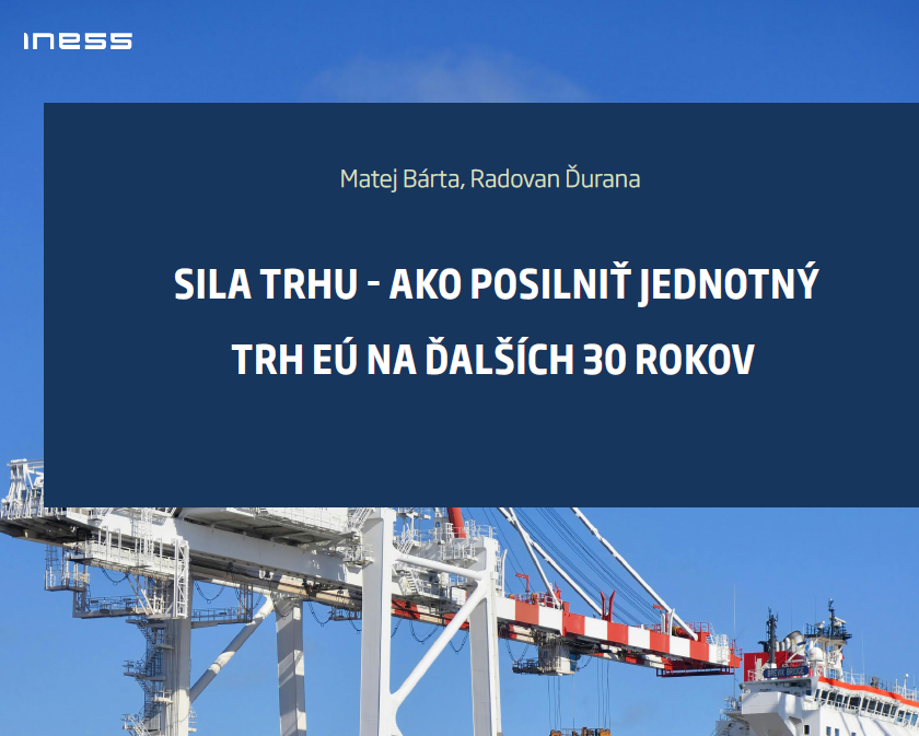 Sila trhu – Ako posilniť jednotný trh EÚ na ďalších 30 rokov