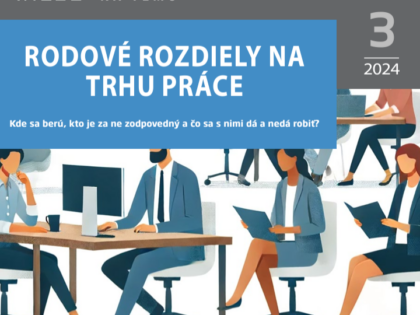 Rodové rozdiely na trhu práce: kde sa berú, kto je za ne zodpovedný a čo sa s nimi dá a nedá robiť