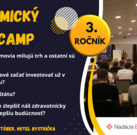 Ekonomický base camp otvára prihlasovanie do 3. ročníka!
