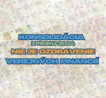 Neozdravené verejné financie