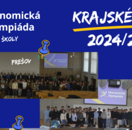 Krajské kolá Ekonomickej olympiády privítali takmer 900 študentov