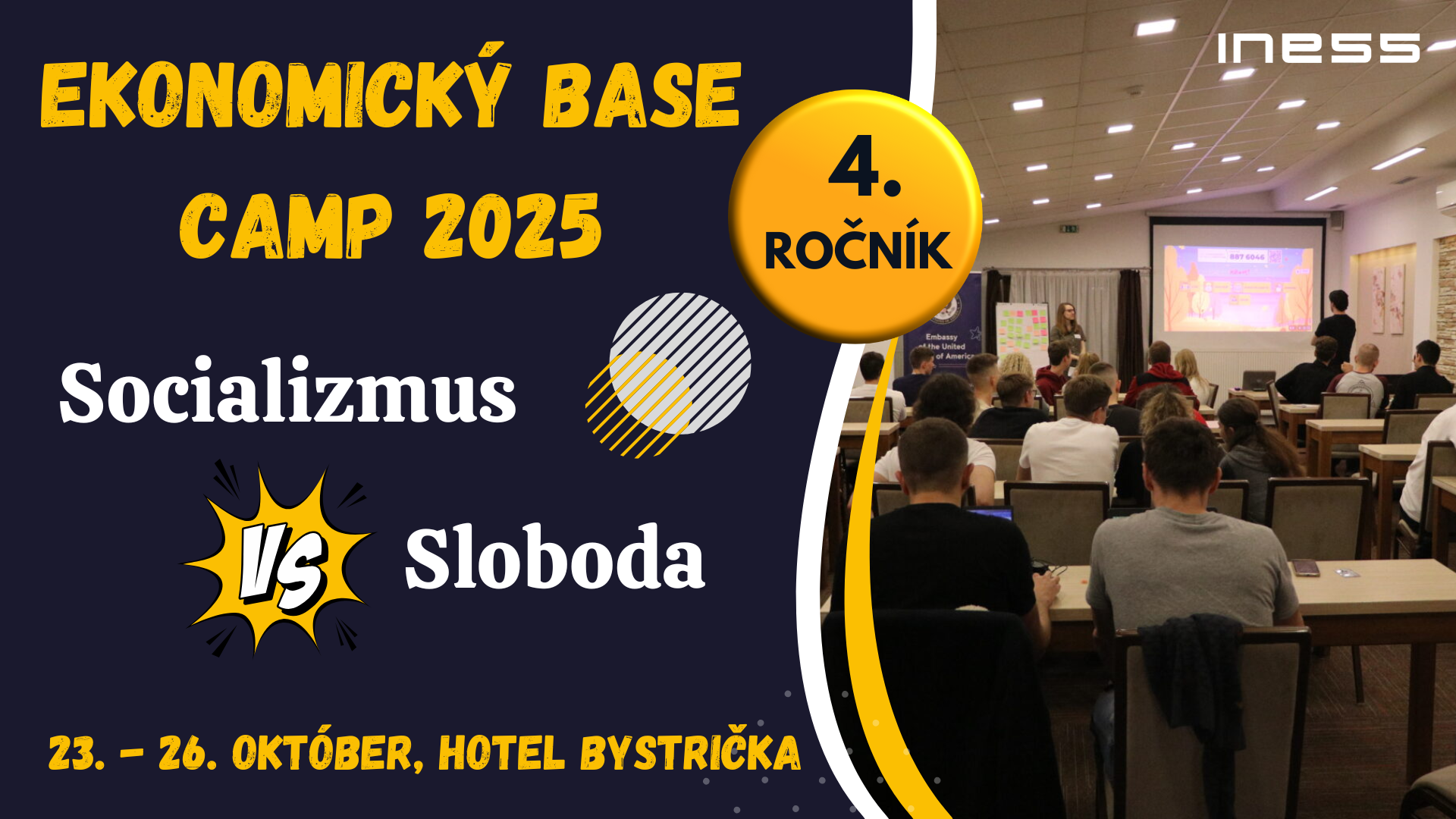 Ekonomický base camp 2025 – socializmus vs. sloboda