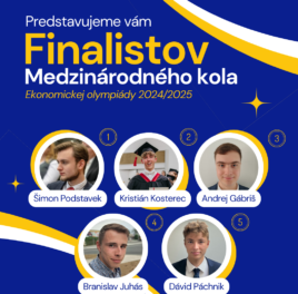 Tlačová správa: Slovensko bude reprezentovať pätica študentov na medzinárodnom finále Ekonomickej olympiády v Grécku
