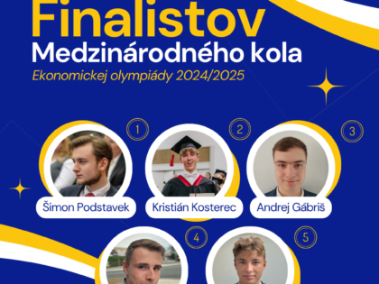 Tlačová správa: Slovensko bude reprezentovať pätica študentov na medzinárodnom finále Ekonomickej olympiády v Grécku