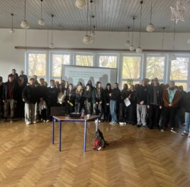 Prednáška Cena štátu v Žiline na SOŠ podnikania a služieb