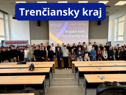 Krajské kolo Ekonomickej olympiády v Trenčíne