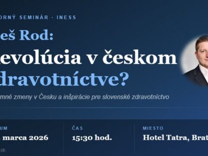 Pozvánka na podujatie: Revolúcia v českom zdravotníctve?