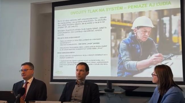 Tlačová konferencia o starnutí populácie