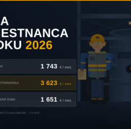 Cena zamestnanca zostáva naďalej vysoká! Zmena sviatkov pomohla len symbolicky.