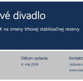 Tlačová správa – Uhlíkové divadlo: Návrh Európskej komisie na zmenu trhovej stabilizačnej rezervy nepomôže