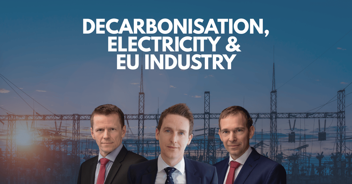 Podcast Na Vŕšku #84 – Decarbonisation, electricity and EU industry (with Cillian O’Donoghue) 🔊
