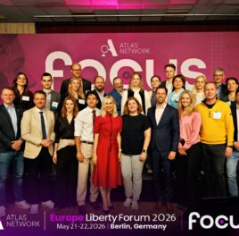 Richard Ďurana at the Europe Liberty Forum in Berlin