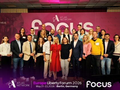 Richard Ďurana at the Europe Liberty Forum in Berlin
