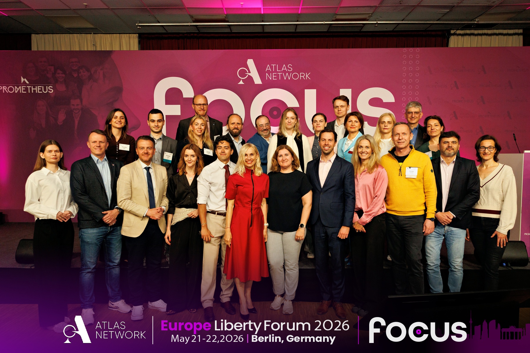 Richard Ďurana at the Europe Liberty Forum in Berlin