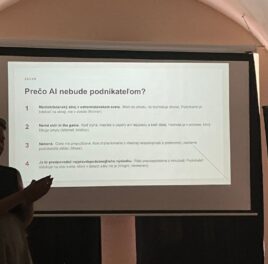 INESS na AI Meetupe v Paralelnej Polis Košice