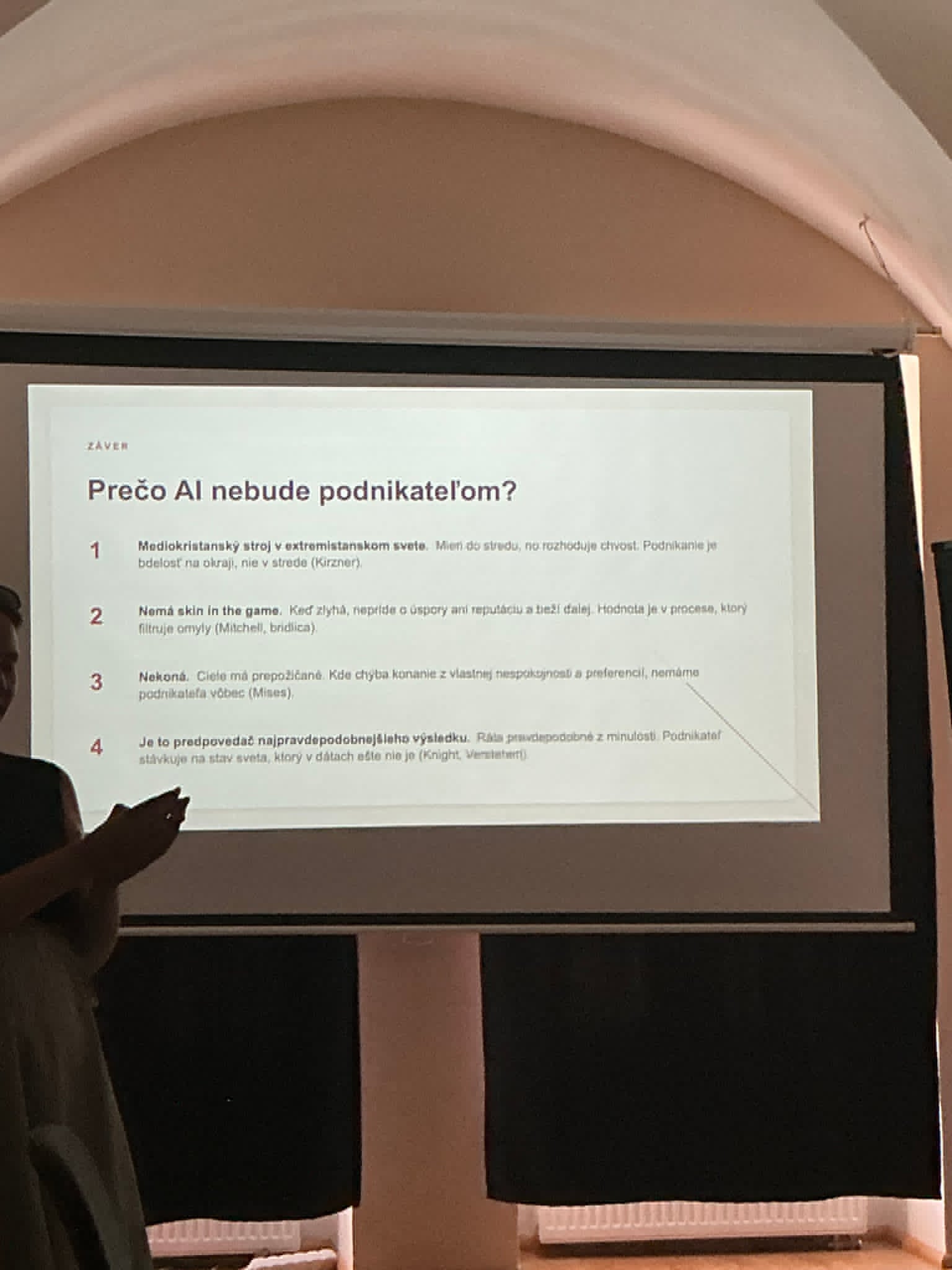 INESS na AI Meetupe v Paralelnej Polis Košice
